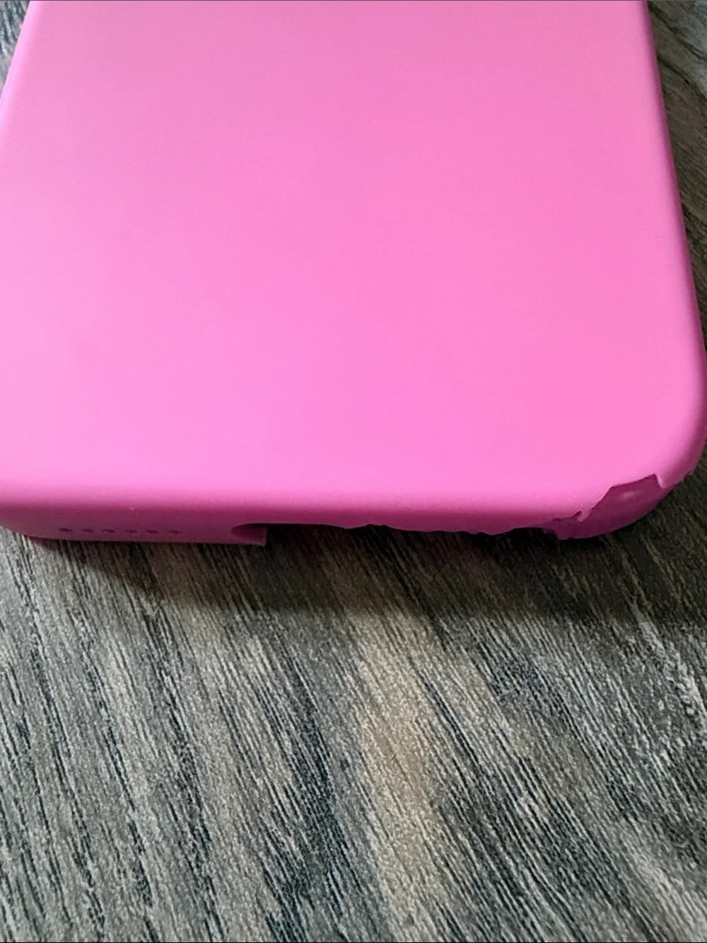 Apple Pink Silicone iPhone Case with Apple Logo